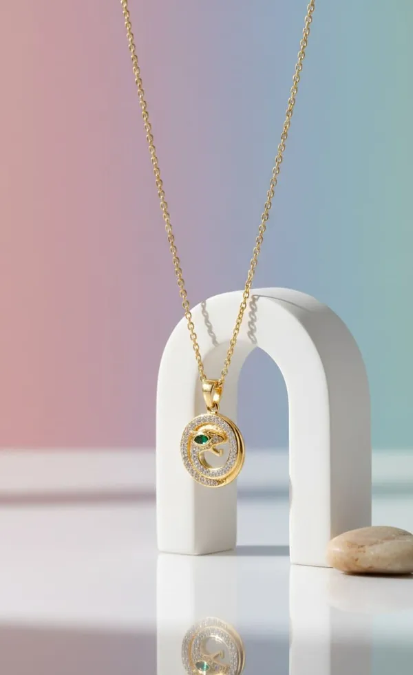 Gold_Metal_Arabic_Calligraphy_Crystal_Green_Stone_Pendant_Necklace_For_Women__Pack_of_2
