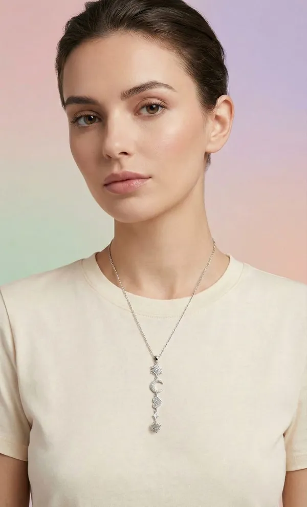 Silver_Metal_Celestial_Moon_Star_Crystal_Pendant_Necklace_For_Women