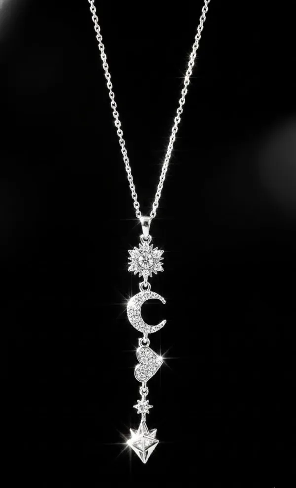 Silver_Metal_Celestial_Moon_Star_Crystal_Pendant_Necklace_For_Women