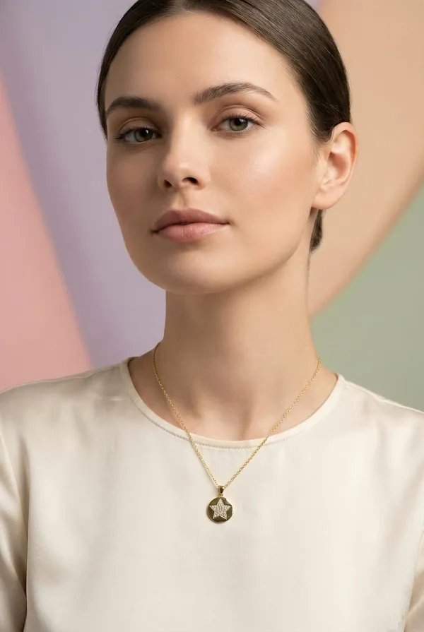 Gold_Metal_Crystal_Star_Medallion_Pendant_Necklace_For_Women__Pack_of_2
