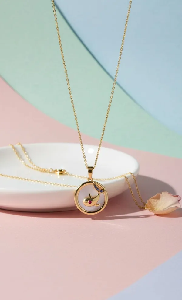 Gold_White_Metal_Bird_Pearl_Pendant_Necklace_For_Women__Pack_of_2