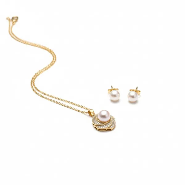 Gold_White_Metal_Pearl_Crystal_Pendant_Set_With_Studs_For_Women__Pack_of_2