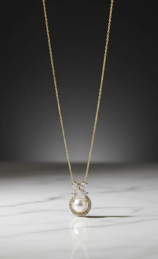 Gold_Metal_Pearl_Halo_Crystal_Pendant_Necklace_For_Women__Pack_of_2