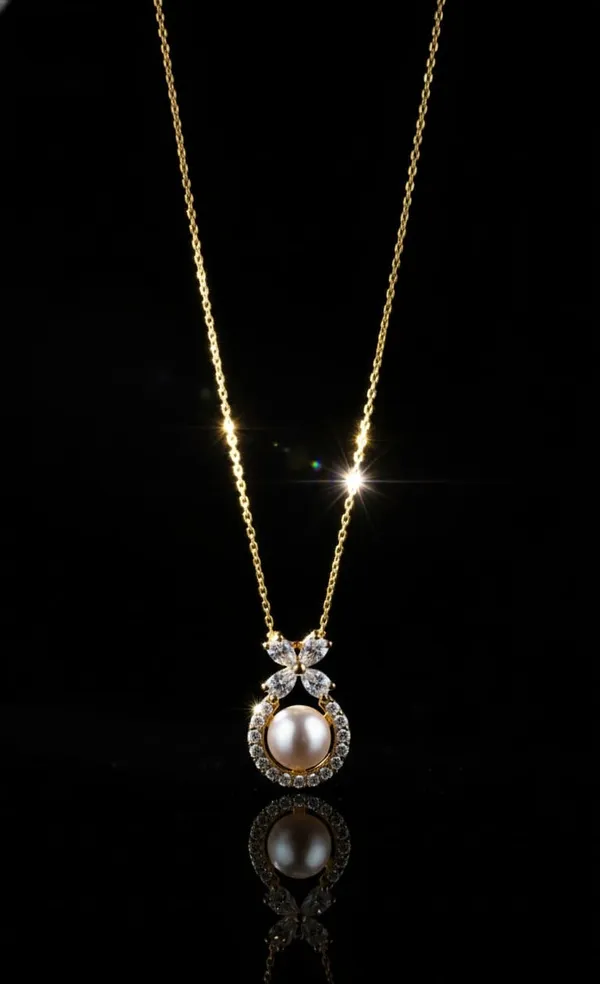 Gold_Metal_Pearl_Halo_Crystal_Pendant_Necklace_For_Women__Pack_of_2