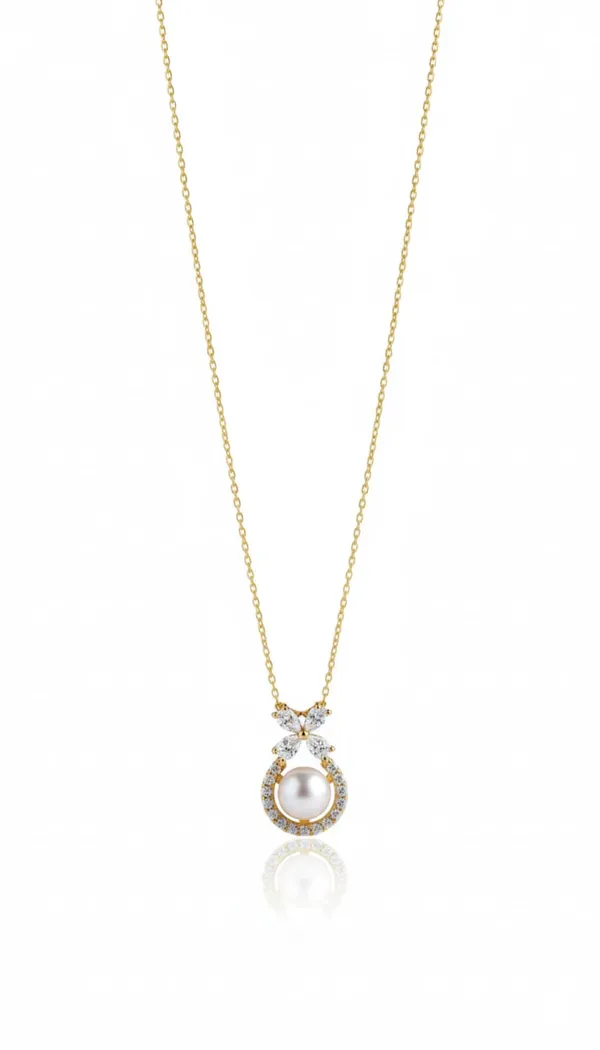 Gold_Metal_Pearl_Halo_Crystal_Pendant_Necklace_For_Women__Pack_of_2