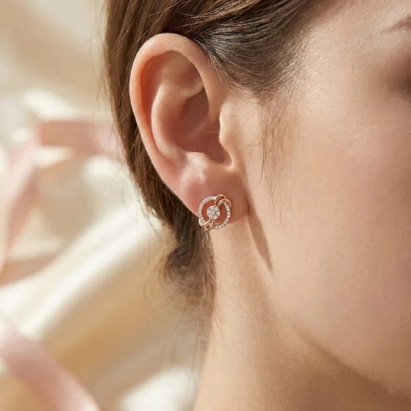 Rose_Gold_Metal_Floral_Knot_American_Diamond_Stud_Earrings_For_Women__Pack_of_2
