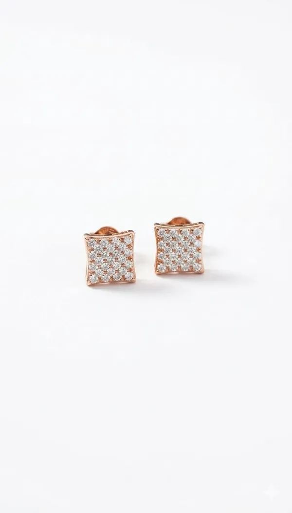 Rose_Gold_Metal_Square_American_Diamond_Stud_Earrings_For_Women__Pack_of_2