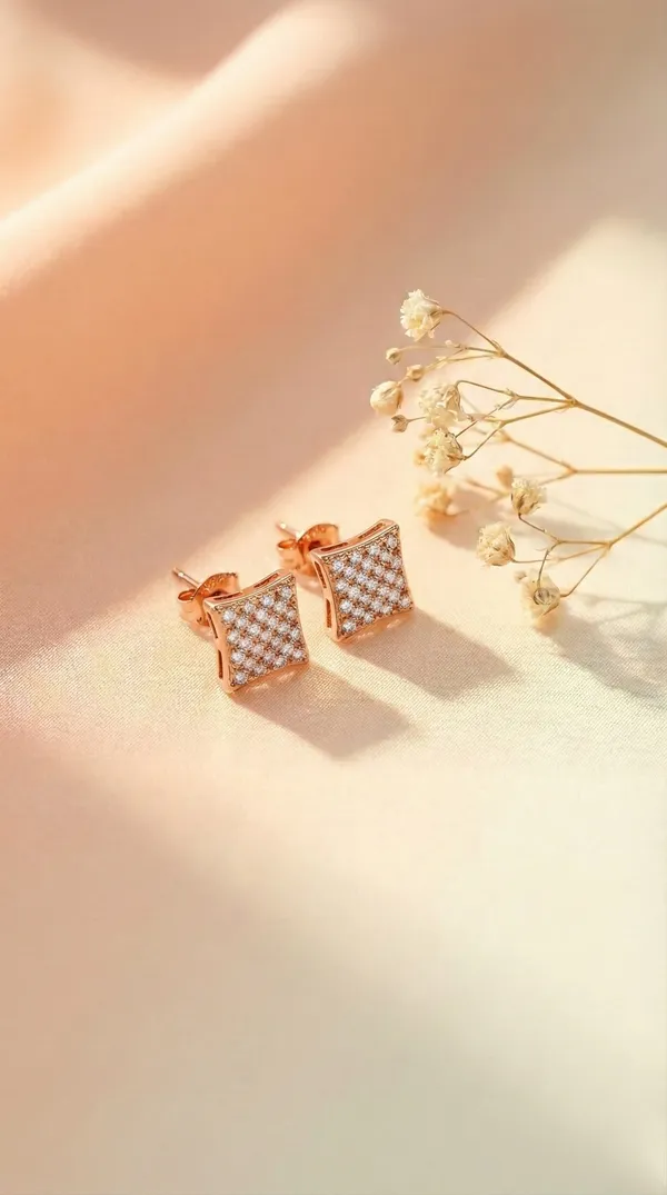 Rose_Gold_Metal_Square_American_Diamond_Stud_Earrings_For_Women__Pack_of_2