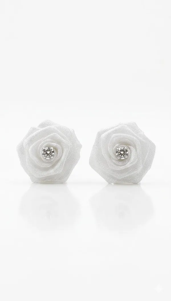 Silver_Metal_Rose_Crystal_Stud_Earrings_For_Women