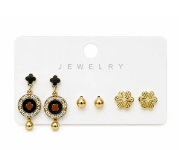 Gold_Tone_Multi_Design_Earring_Set_for_Women