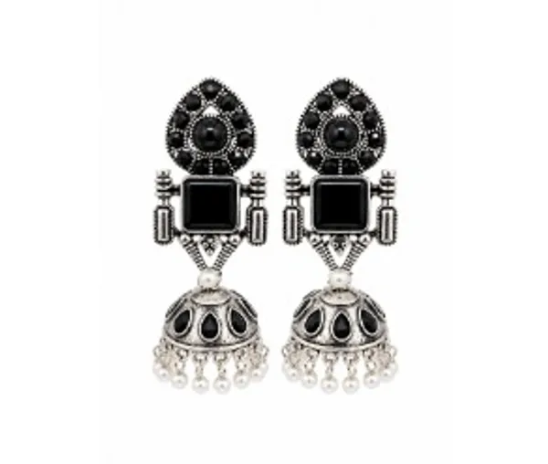 Black_Silver_Oxidized_Jhumka_Earrings_for_Women