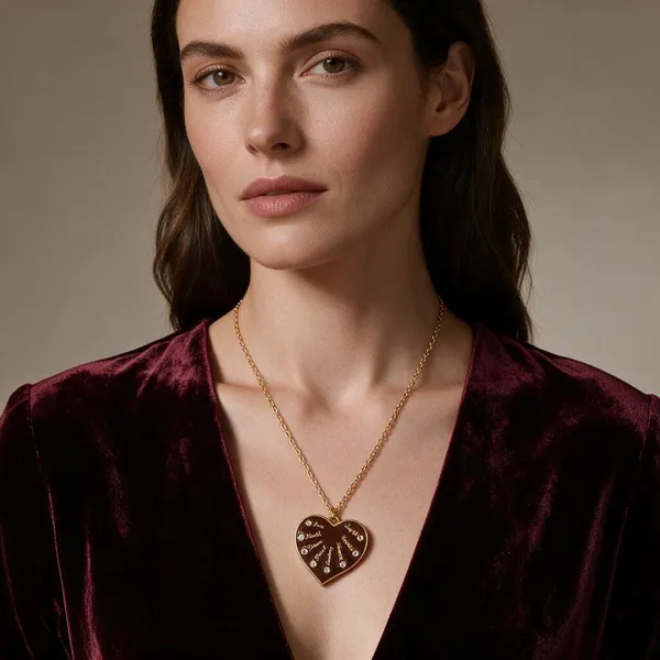 Gold_Tone_Heart_Pendant_Necklace_for_Women