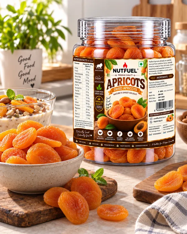 NUTFUEL_Dried_Apricots_200g_|_Premium_Dried_Apricots_|_Naturally_Sweet_&_Delicious_|_Rich_&_Nutritious_Dry_Fruit_Snack_|_Healthy_Everyday_Snacking