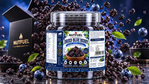 NUTFUEL_Dried_Blue_Berry_200g_|_Premium_Dried_Blue_Berry_|_Naturally_Sweet_&_Delicious_|_Rich_&_Nutritious_Dry_Fruit_Snack_|_Healthy_Everyday_Snacking