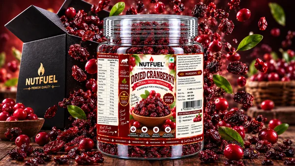 NUTFUEL_Dried_Cranberry_200g_|_Premium_Dried_Cranberry_|_Naturally_Sweet_&_Delicious_|_Rich_&_Nutritious_Dry_Fruit_Snack_|_Healthy_Everyday_Snacking