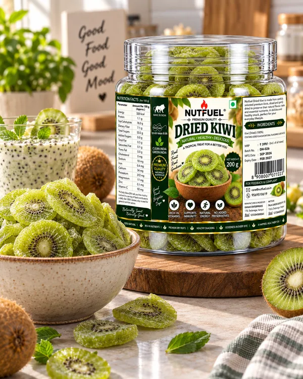 NUTFUEL_Dried_Kiwi_200g_|_Premium_Dried_Kiwi_|_Naturally_Sweet_&_Delicious_|_Rich_&_Nutritious_Dry_Fruit_Snack_|_Healthy_Everyday_Snacking_|_Immunity_Booster_|
