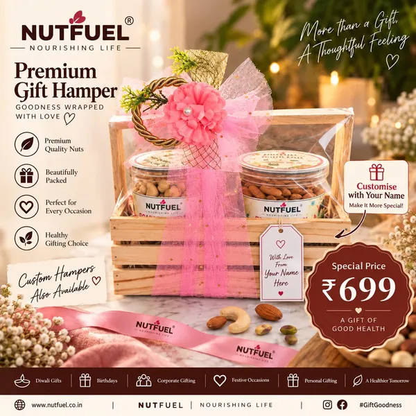 NUTFUEL_Premium_Dry_Fruit_Gift_Hamper_|_2_Jar_Assorted_Dry_Fruits_Gift_Box_|_Premium_Nuts_Gift_Set_|_Beautifully_Packed_Wooden_Gift_Hamper_for_Diwali,_Birthday,_Corporate_&_Festive_Gifting