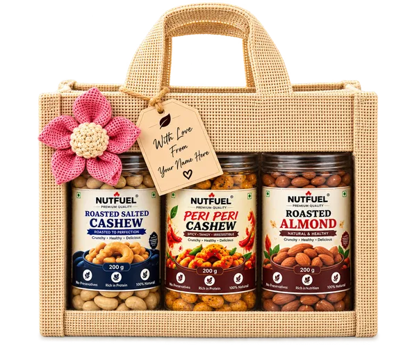 NUTFUEL_Premium_Dry_Fruit_Gift_Hamper_|_3_Jar_Combo_–_Roasted_Salted_Cashew,_Peri_Peri_Cashew_&_Roasted_Almond_|_600g_Dry_Fruit_Gift_Set_|_Beautifully_Packed_Gift_Hamper_for_Diwali,_Birthday_&_Festive_Gifting