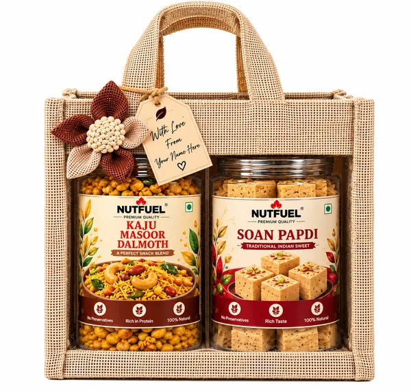 NUTFUEL_Premium_Gift_Hamper_with_Kaju_Masoor_Dalmoth_&_Soan_Papdi_|_Beautifully_Packed_Festive_Gift_Box_|_Perfect_for_Diwali,_Birthday_&_Corporate_Gifting_|_Customizable_Gift_Hamper