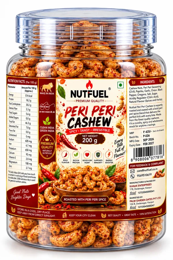 Nutfuel_Peri_Peri_Roasted_Cashew_200g_|_Spicy_&_Crunchy_Roasted_Kaju_|_Premium_Peri_Peri_Flavoured_Cashews_|_Perfect_Tea-Time_&_Snacking