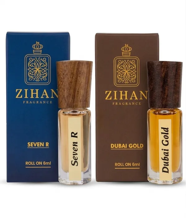 Dubai_Gold_Attar_Perfume_Roll-On_By_Zihan_Fragrance_And_Seven_R_Perfume_Oil_Roll-On_By_Zihan_Fragrance_-_6Ml_Pack_Of_2