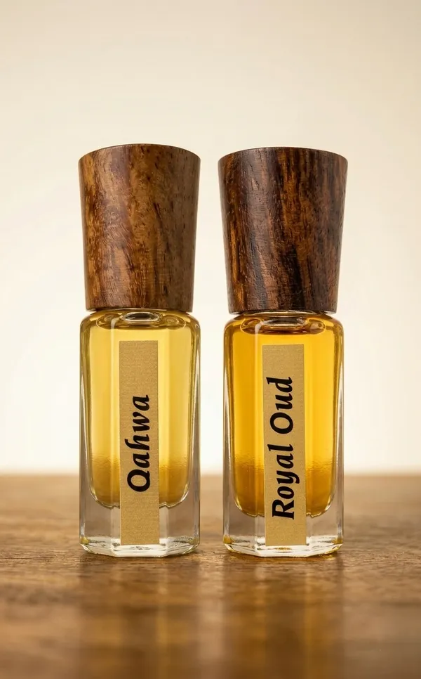 Qahwa_Perfume_Oil_-_Warm_Spicy_Sweet_Vanilla_Coffee_Fragrance_And_Zihan_Royal_Oud_Fragrance_Roll-On_Perfume_Oil_-_6Ml_Pack_Of_2