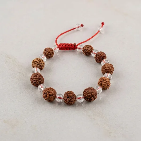 5_Mukhi_Rudraksha_With_Sphatik_Bracelet