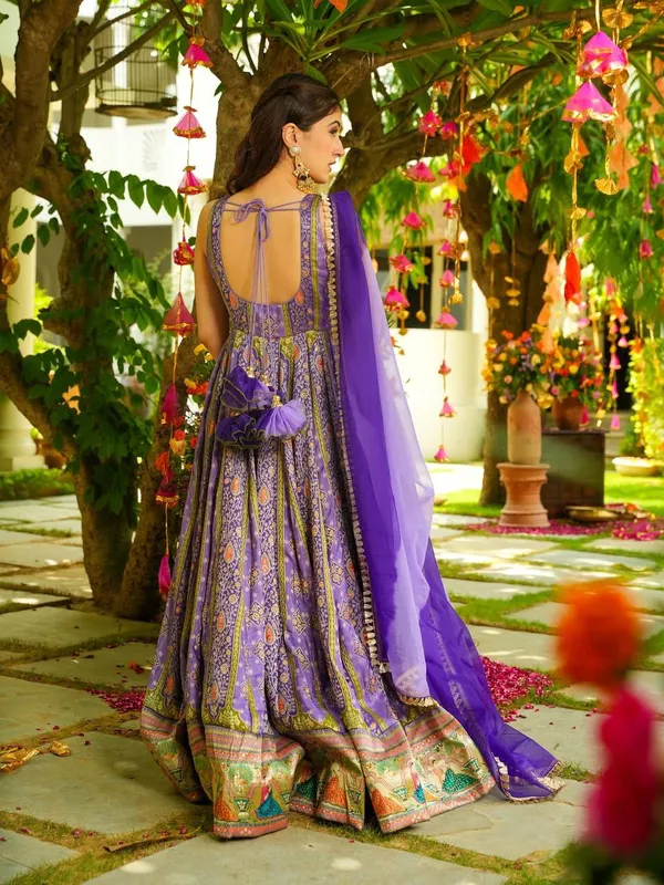 Purple_And_Blue_Premium_And_Fancy_Design_Heavy_Chinon_Silk_Anarkali_Gown_Set_For_Women