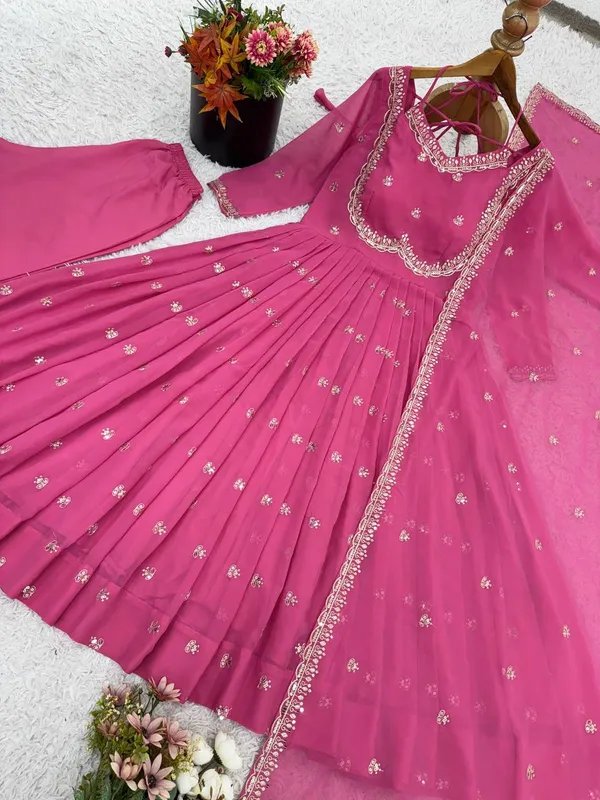 Pink_Premium_And_Fancy_Design_Heavy_Faux_Georgette_Suit_Set_For_Women