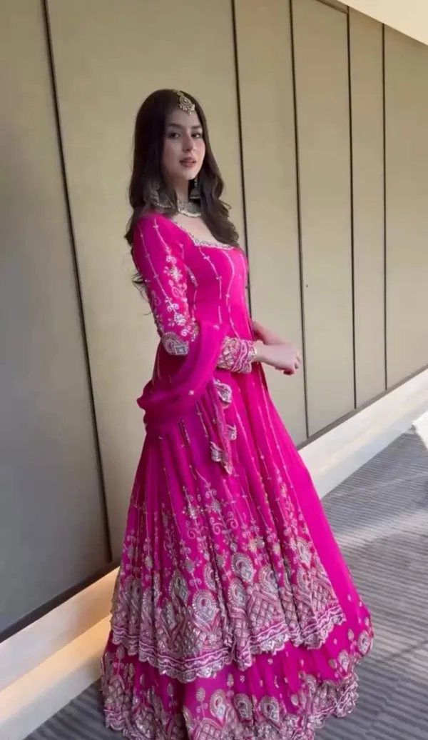 Pink_Premium_And_Fancy_Design_Faux_Georgette_Lehenga_Set_For_Women