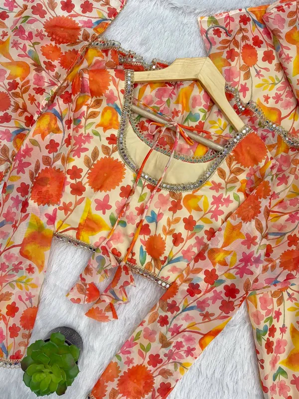 Multicolor_Premium_And_Fancy_Design_Organza_Suit_Set_For_Women