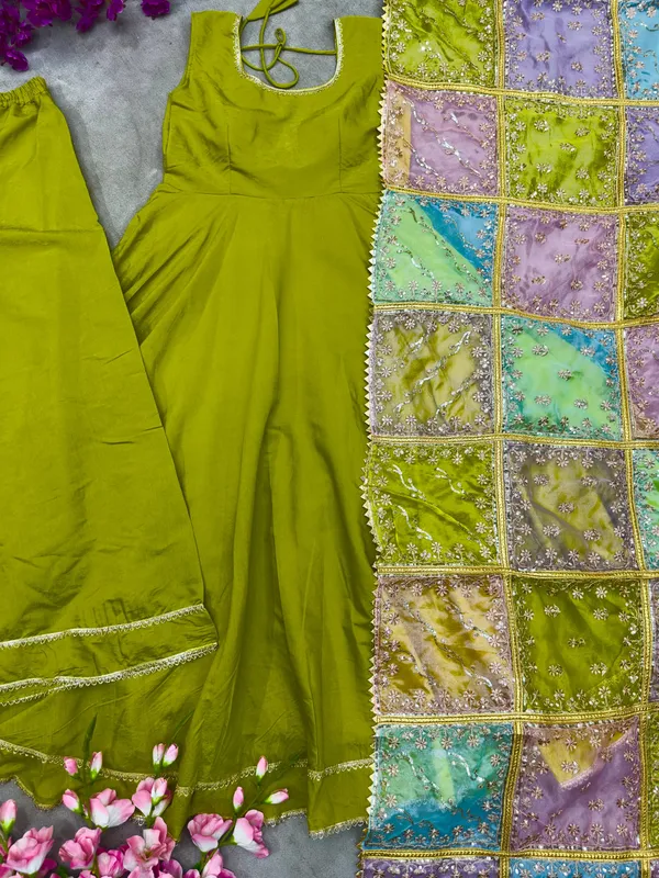Mehendi_Green_Premium_And_Fancy_Design_Roman_Simmer_Silk_Suit_Set_For_Women