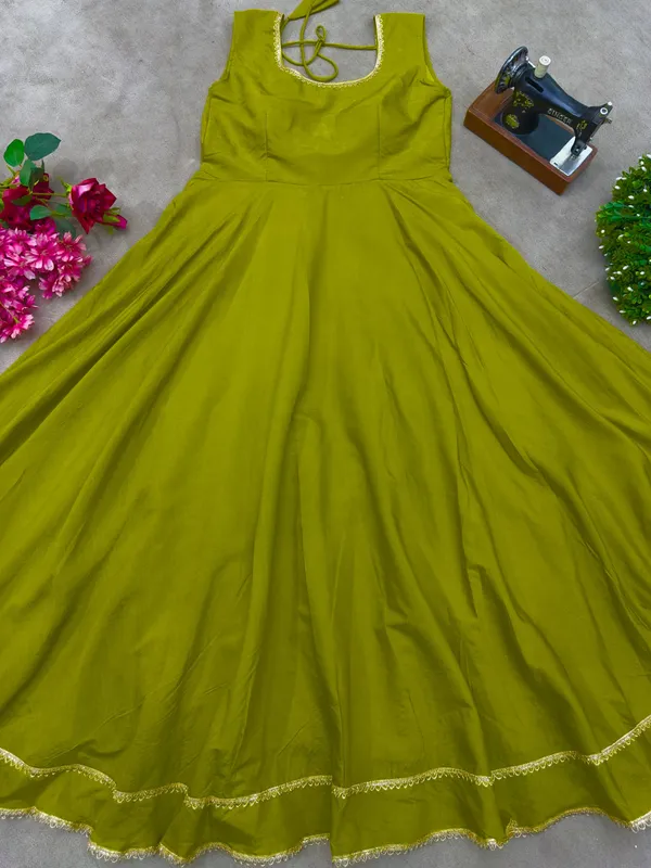 Mehendi_Green_Premium_And_Fancy_Design_Roman_Simmer_Silk_Suit_Set_For_Women