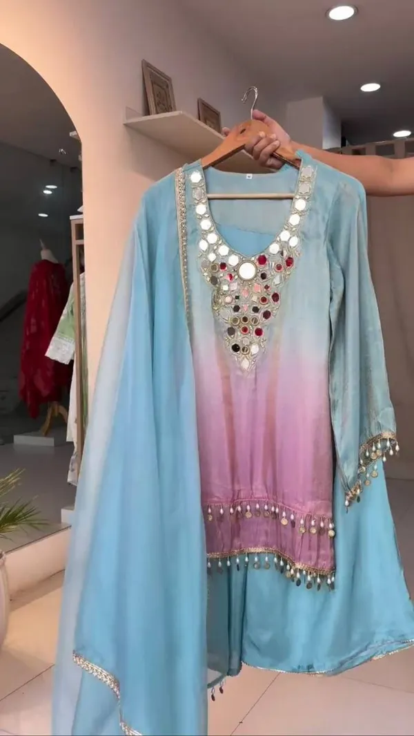 Blue_And_Pink_Premium_And_Fancy_Design_Printed_Crepe_Silk_Suit_Set_For_Women