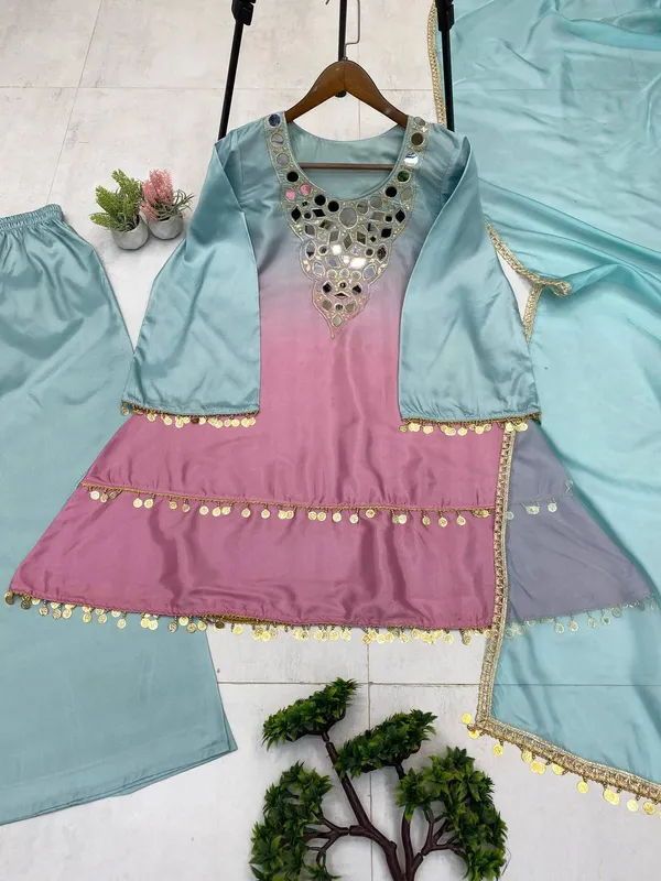 Blue_And_Pink_Premium_And_Fancy_Design_Printed_Crepe_Silk_Suit_Set_For_Women