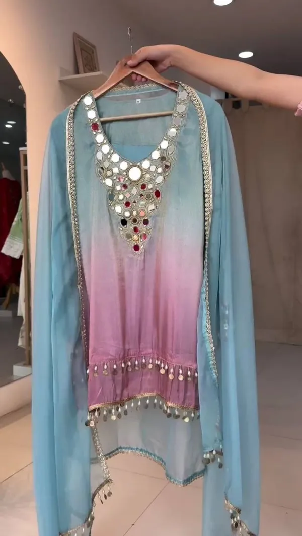 Blue_And_Pink_Premium_And_Fancy_Design_Printed_Crepe_Silk_Suit_Set_For_Women