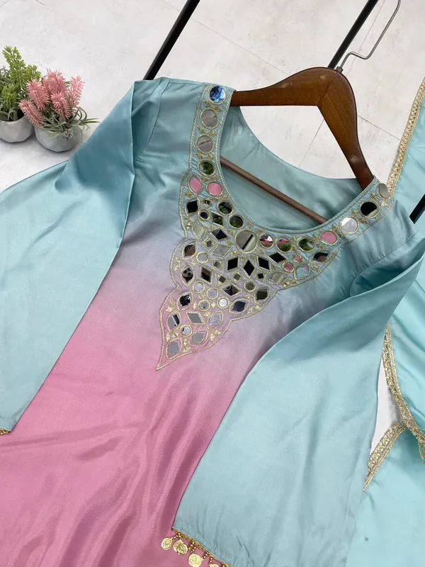 Blue_And_Pink_Premium_And_Fancy_Design_Printed_Crepe_Silk_Suit_Set_For_Women