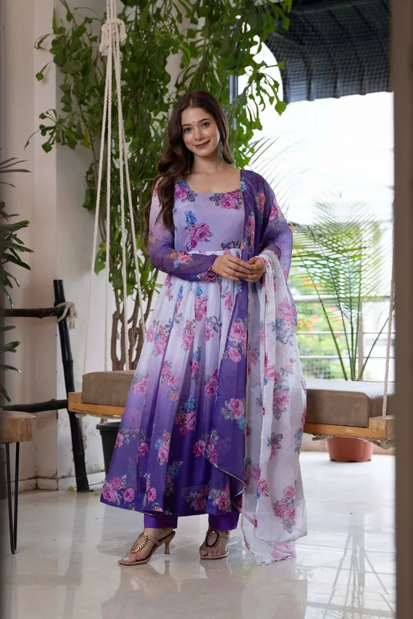 Purple_Premium_And_Fancy_Design_Organza_Gown_Set_For_Women