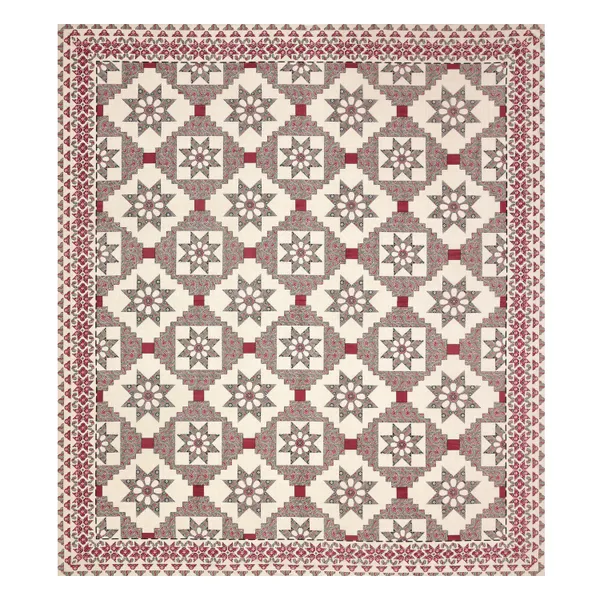 Red_Cotton_Feel_Printed_Bedding_Set_95_X_108_Inch