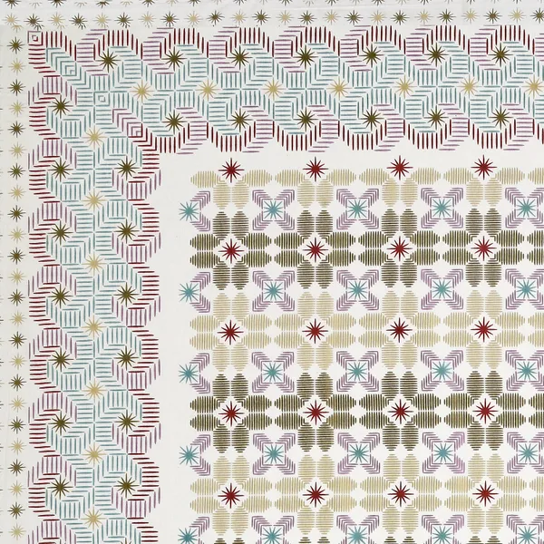 Maroon_Cotton_Feel_Geometric_Print_Bedding_Set_100_X_108_Inch