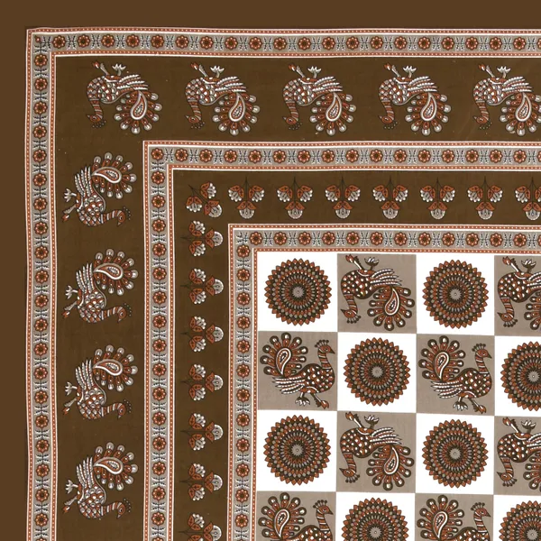 Brown_Cotton_Feel_Printed_Pillow_Cover_100_X_108_Inch