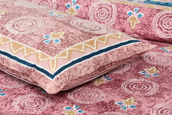 Pink__Cotton_Feel_Floral_Printed_Bedding_Set_108_X_108_Inch