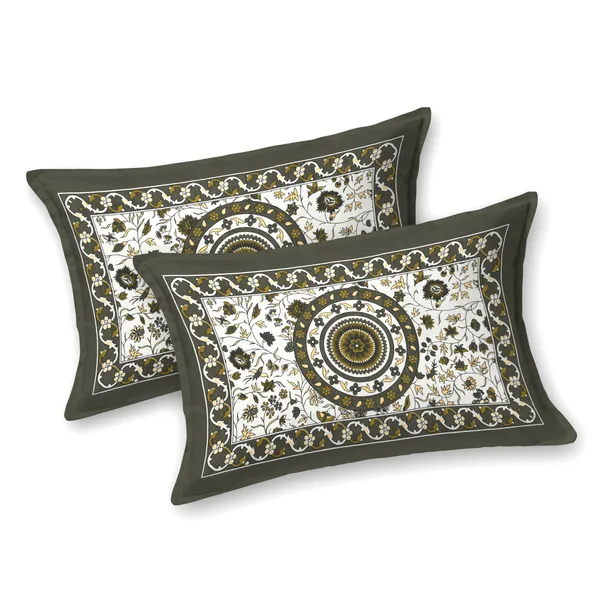 Green_Cotton_Feel_Printed_Bedding_Set_100_X_108_Inch