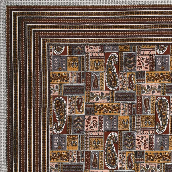Brown_And_Mustard_Cotton_Feel_Printed_Bedding_Set_100_X_108_Inch