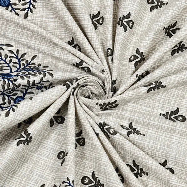 Blue_Cotton_Feel_Printed_Bedsheet_108_X_108_Inch