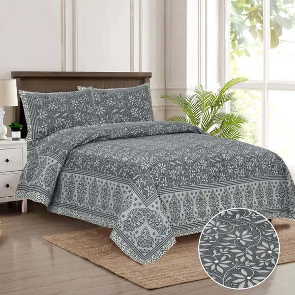 Gray_Cotton_Feel_Printed_Bedding_Set_100_X_108_Inch