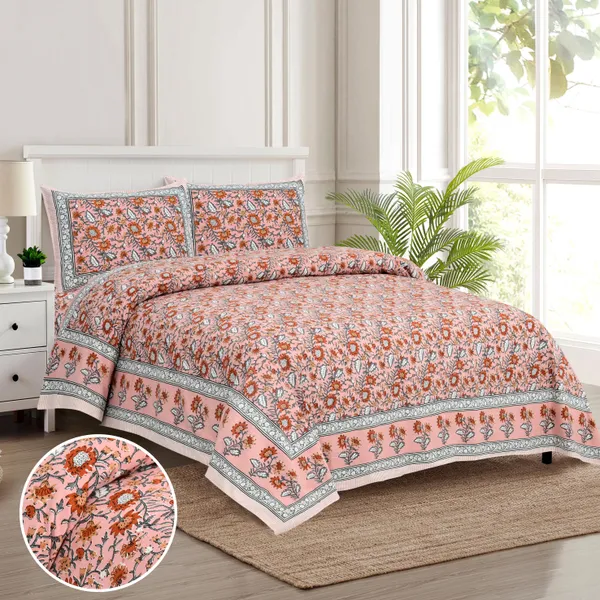 Orange_And_Red_Cotton_Feel_Printed_Bedding_Set_108_X_108_Inch
