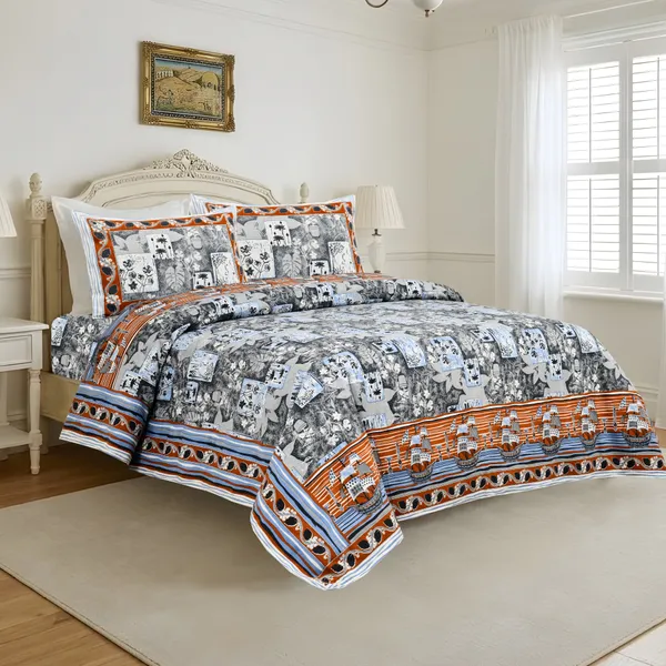 Blue_Cotton_Feel_Printed_Bedding_Set_108_X_108_Inch
