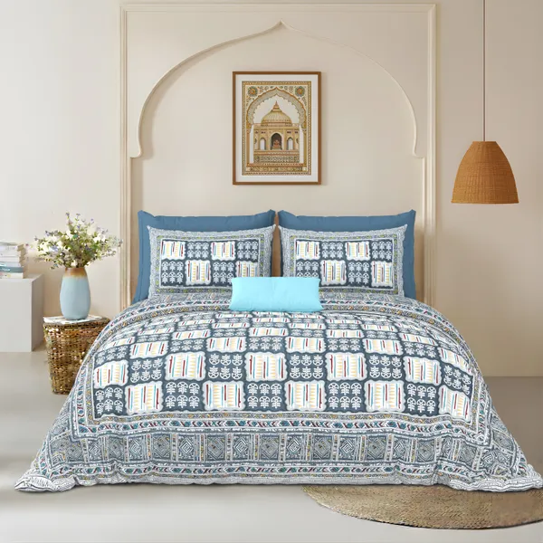 Blue_Cotton_Feel_Printed_Pillow_Cover_100_X_108_Inch
