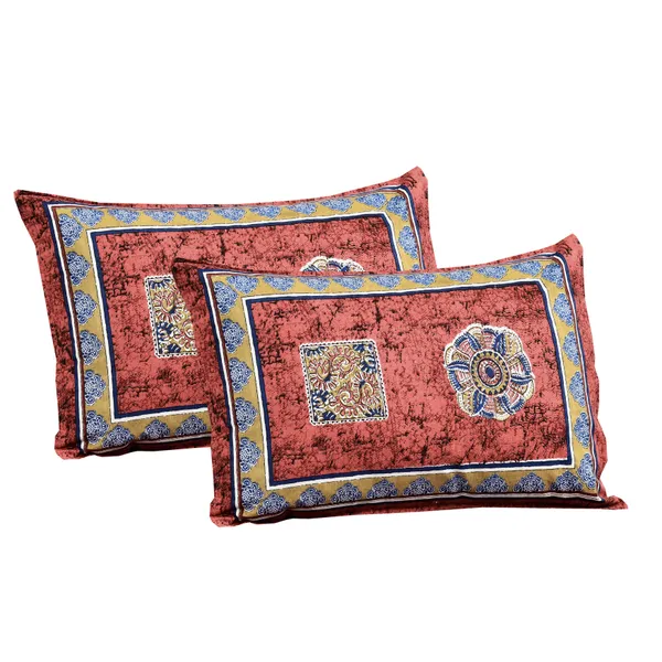Coral_Red_Cotton_Feel_Printed_Bedding_Set_108_X_108_Inch